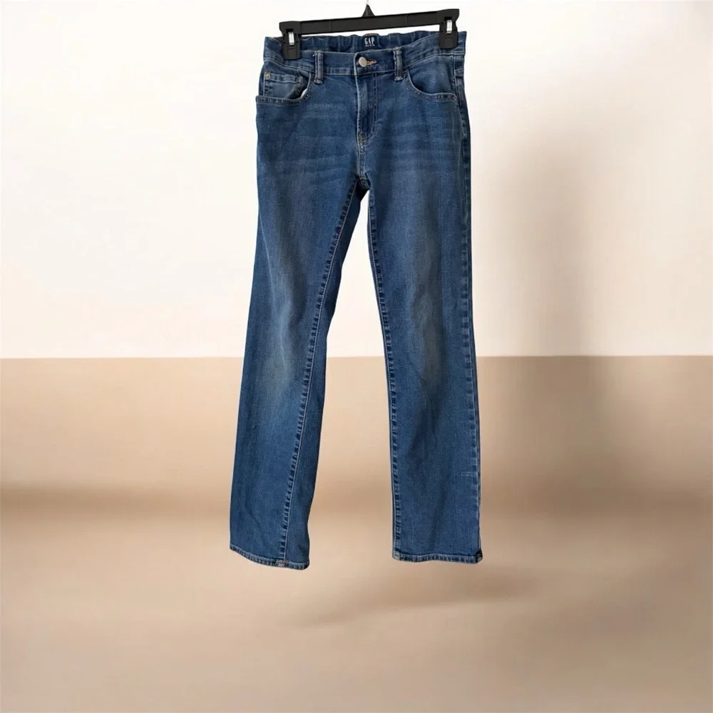 GAP Girls Straight Leg Blue Jeans